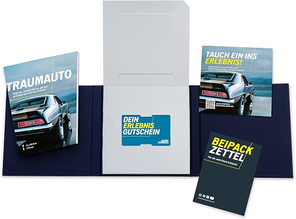 JOCHEN SCHWEIZER Geschenkbox Traumauto Fahren, ca. 100 Erlebnisse an 225 Standorten, Erlebnis-Gutschein für 1 Person - 2
