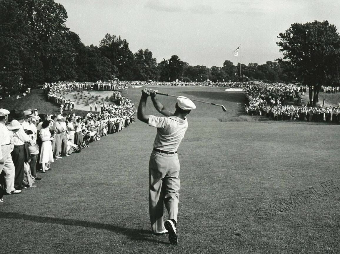 Ben Hogan Poster Golfer Photo Wall Art Picture A4