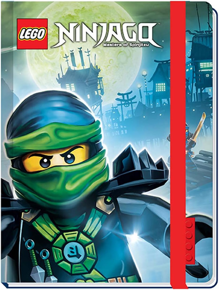 Bullyland 51629 Notebook Lego Ninjago with Rubber Band