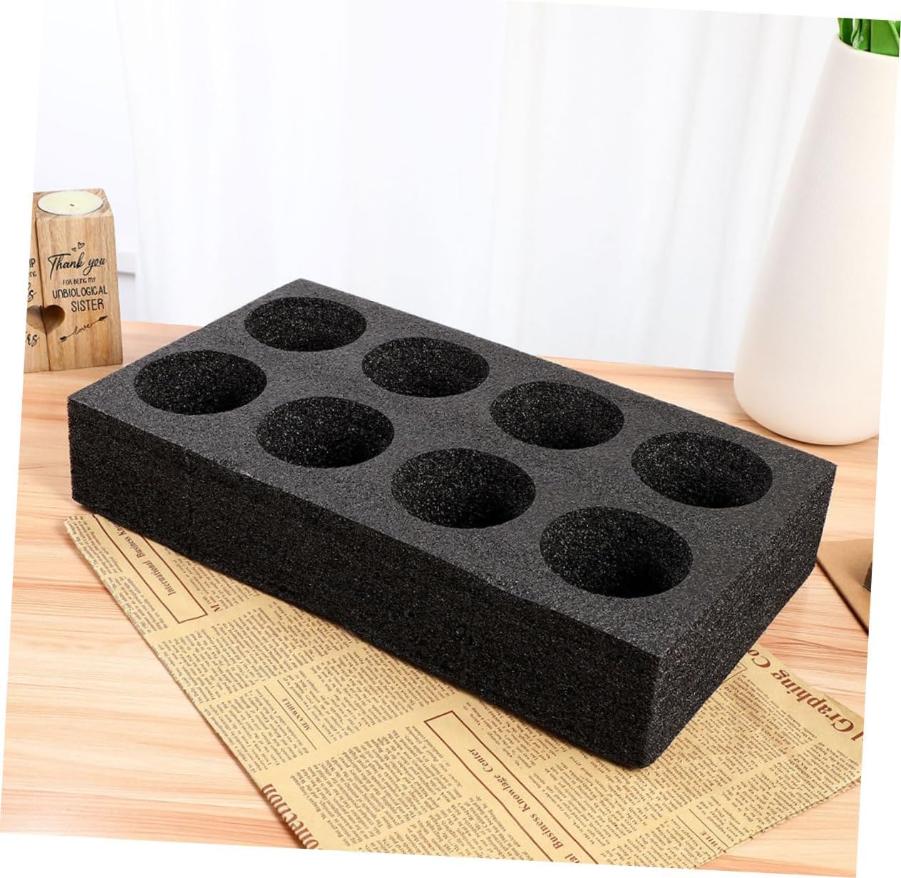 Veemoon 4pcs Cup Holder for Desk Drink Carrier Reusable Beverage Carrier Tray Cup Storage for Takeout