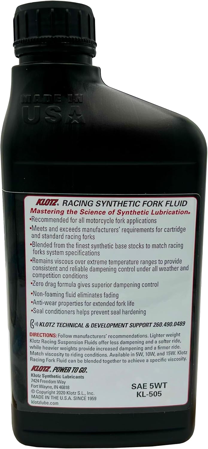 Klotz Fork & Shock Fluid (KL-505)
