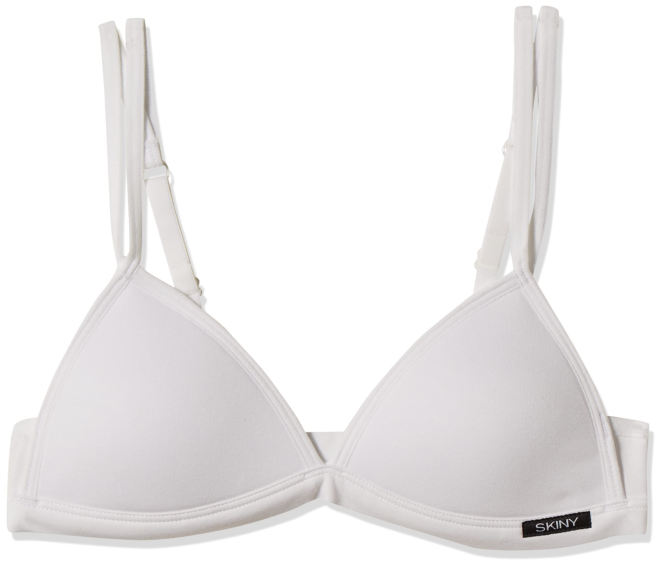 Skiny Girls Weiß ' Essentials Triangle Paddded Bra, White, 164 Eu