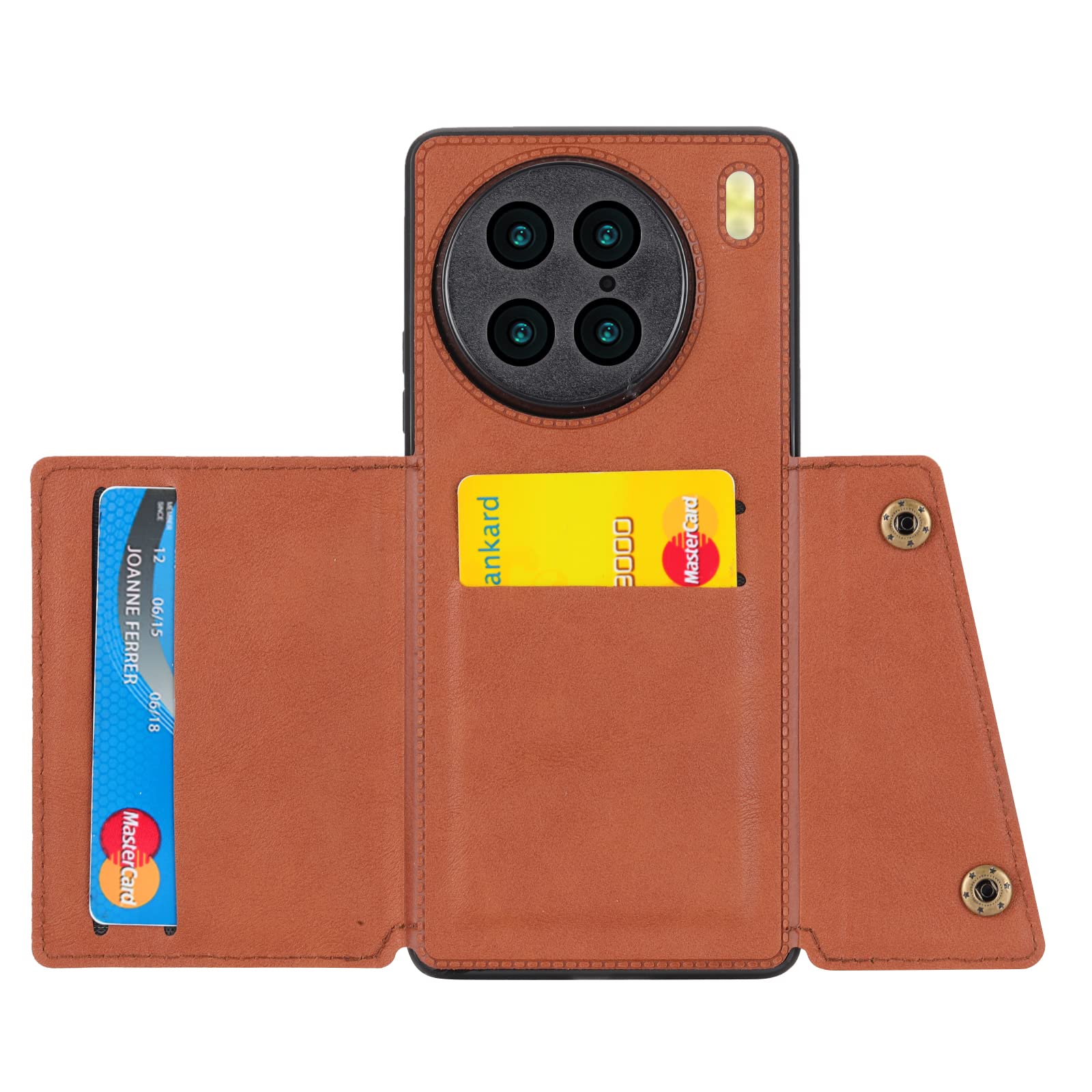 Amazon.com: Elubugod Case for Vivo X90 Pro+ Case Cover,with Card