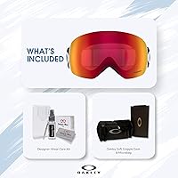 Vista 5 de OAKLEY Flight Deck MEDIUM/LARGE Ski Goggles For Men For Women OO7050, OO7064 + Care Kit