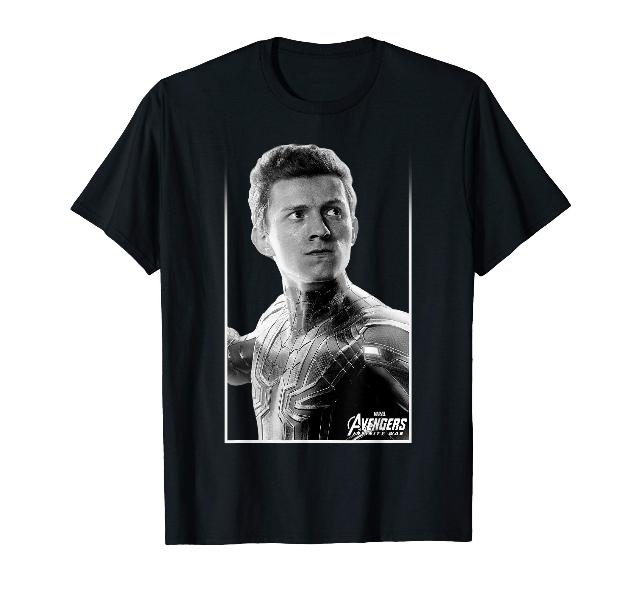 Marvel Avengers Spider-Man Head Shot Graphic T-Shirt T-Shirt