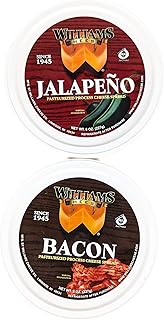 Cheese Spread With Jalapeno (8 oz) and Cheese Spread With Bacon (8 oz)