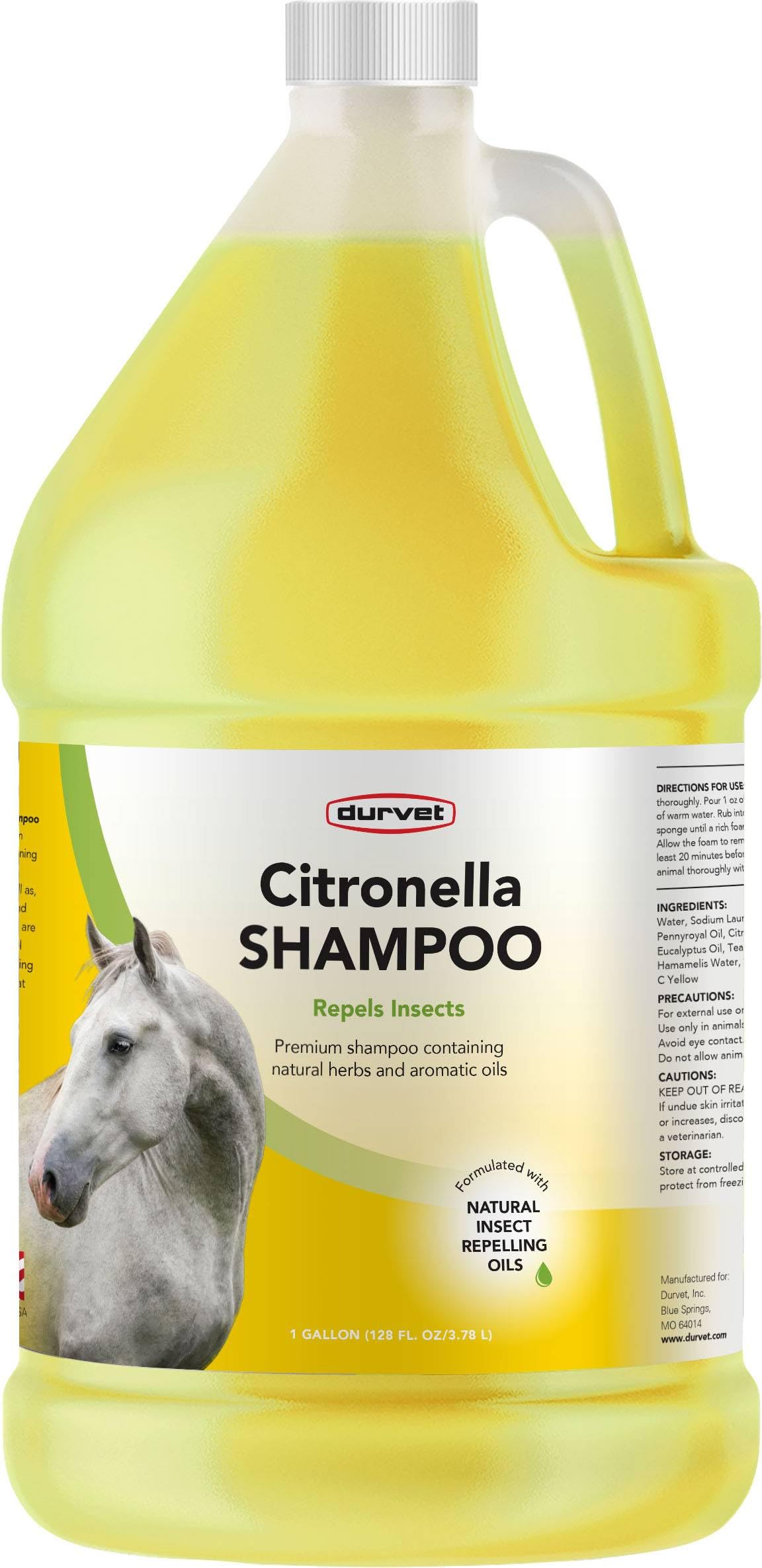 Durvet Citronella Equine Shampoo Gallon