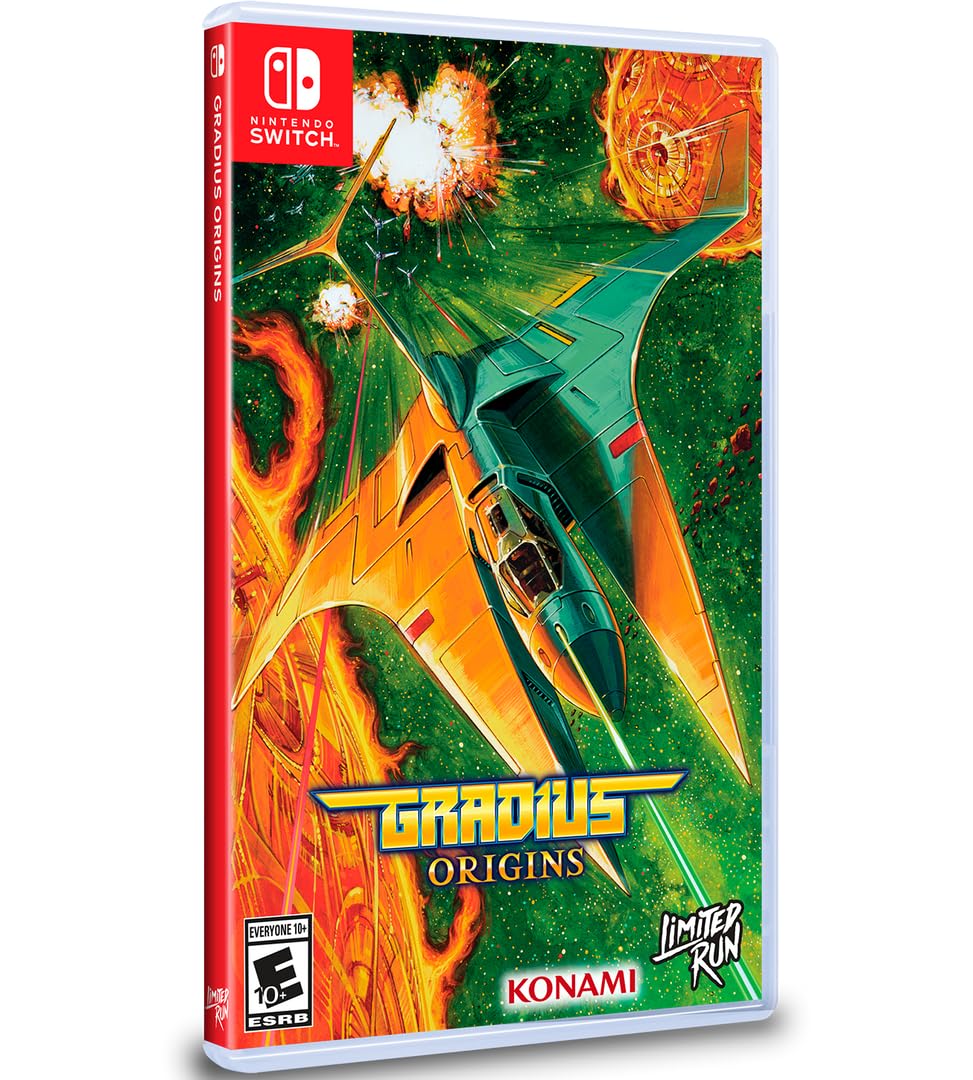 Gradius Origins with Gradius 2 Cover Art (Limited Run Games #279) - for Nintendo Switch