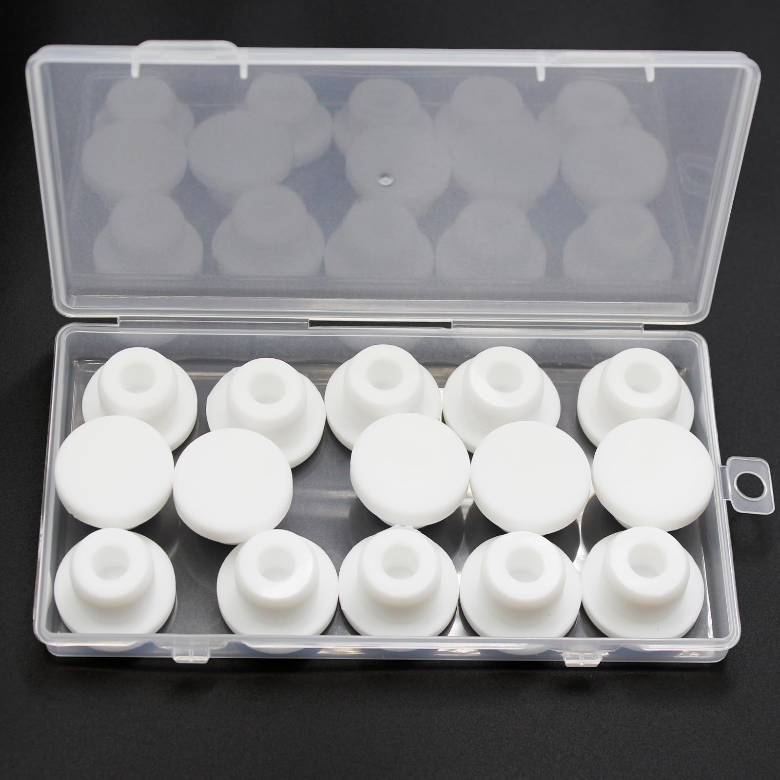 15 Pcs 18 mm/0.71 in Silicone Rubber Plug for 17 mm Round Holes