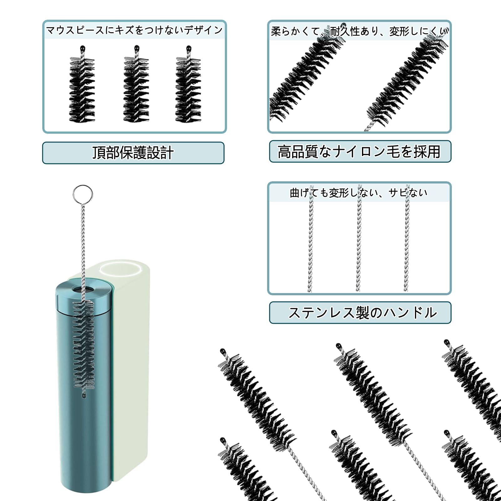 Amazon.co.jp: グロー専用 クリーニングブラシ クリーニング綿棒 glo 