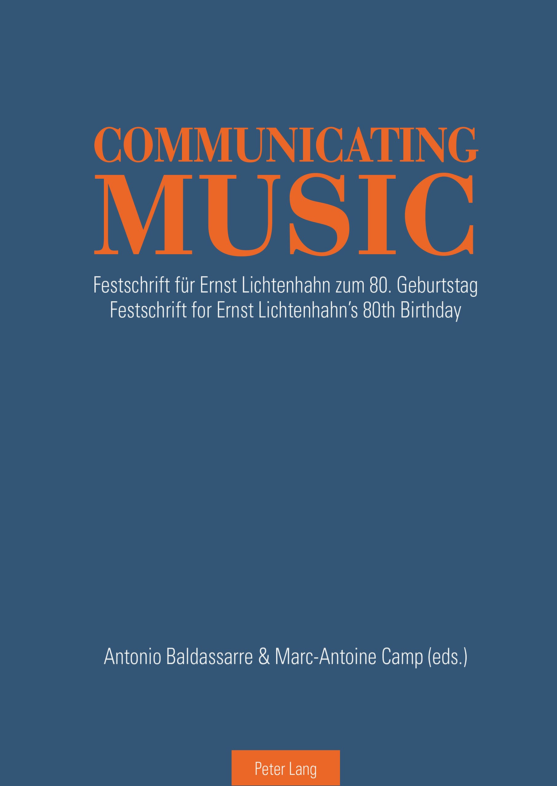 Ernst Lichtenhahn Festschrift livre musique histoire ethnomusicologie anniversaire