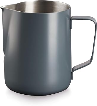 Lacor -Milk pot 18/10, Grey, Stainless steel
