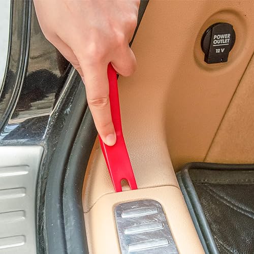 Miniatura 8 de Kit de herramientas de extracción de moldura automática, kit de herramientas de 13 piezas de panel de automóvil, puerta y ventana, juego de