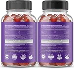 Gommies de fer 20mg Par Serving , Supplément de fer à mâcher avec vitamine C pour l'absorption douce , pour les femmes , les enfants & Supplément Gummy prénatal pour l'énergie & Soutien immunitaire & Non-OGM 120 Gummies