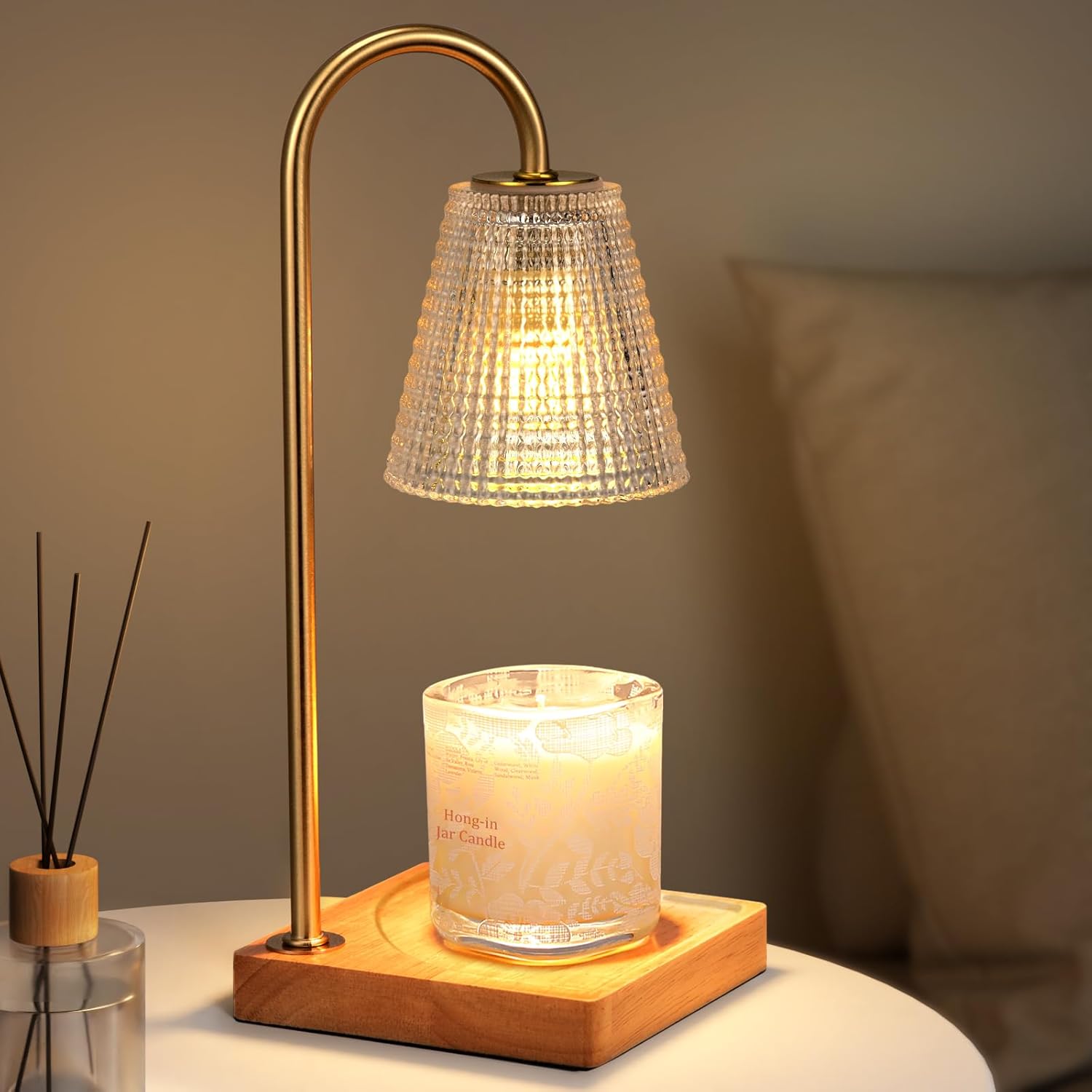 Candle Warmer Lamp with Timer Dimmer,Birthday Gifts for Women Mom Sister,House Warming Gifts New Home Room Decor,Vintage Wax Warmer for Scented Wax Jar Candles