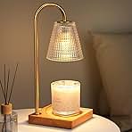 Candle Warmer Lamp with Timer Dimmer,Birthday Gifts for Women Mom Sister,House Warming Gifts New Home Room Decor,Vintage Wax Warmer for Scented Wax Jar Candles