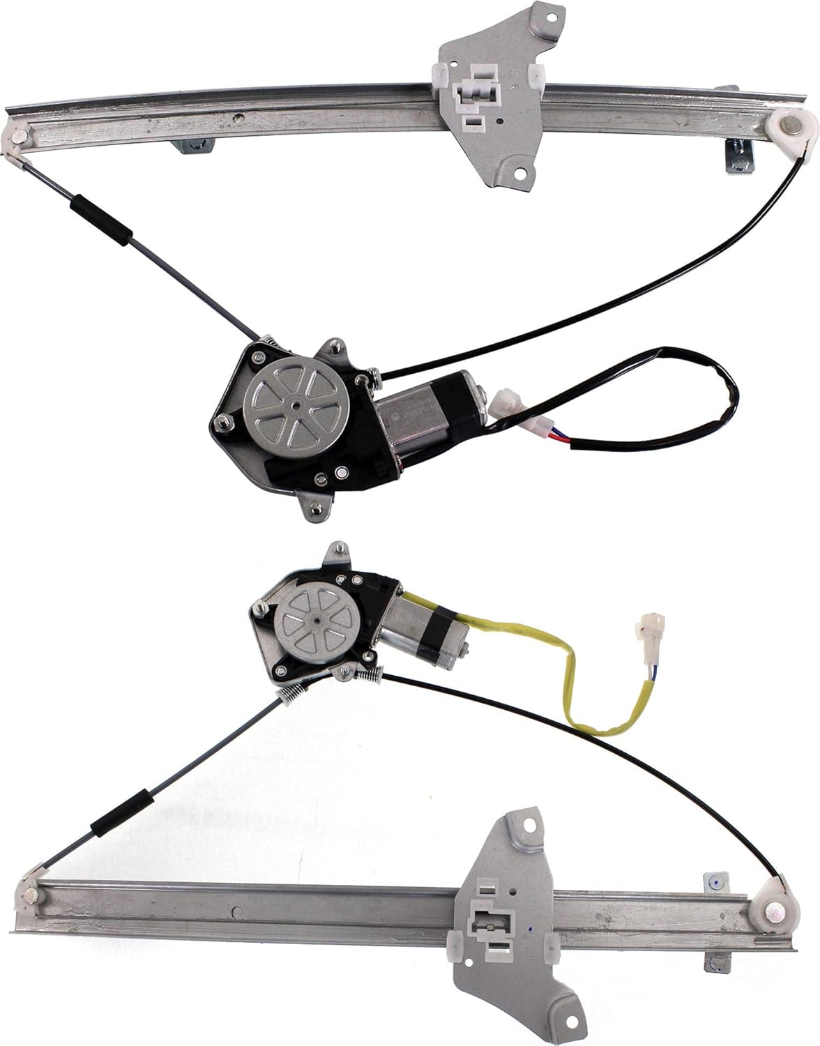 Garage-Pro Power Window Regulator with Motor 2-Pins Replacement for Toyota RAV4 1996-1997 Front, Driver and Passenger Side 4-Door Replaces# 6981042041, 6982042041