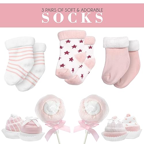 Miniatura 4 de Set de regalo para bebés y niñas con cesta de regalo para bebé cesta de regalo para bebés