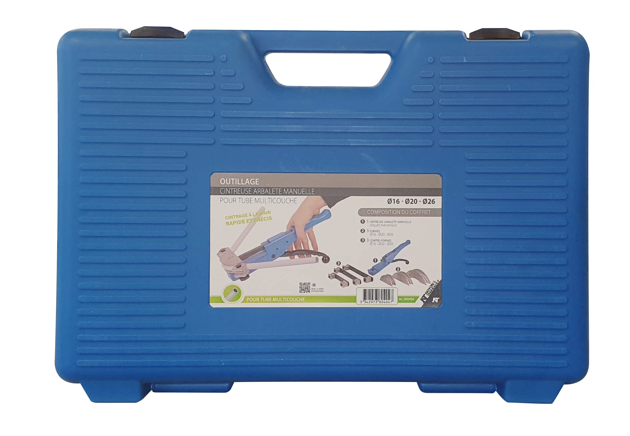 Cintreuse tube multicouche manuelle - Outil de Cintrage jusqu'à 90° pour tube Ø16-20-26mm – Cintrage précis sans écrasement - Idéal Plomberie et Chauffage NOYON & THIEBAULT