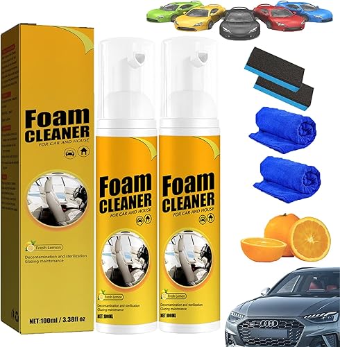 All Around Master - Limpiador de espuma multifuncional, limpiador de espuma mágica para automóvil, limpiador de espuma multiusos, limpiador de