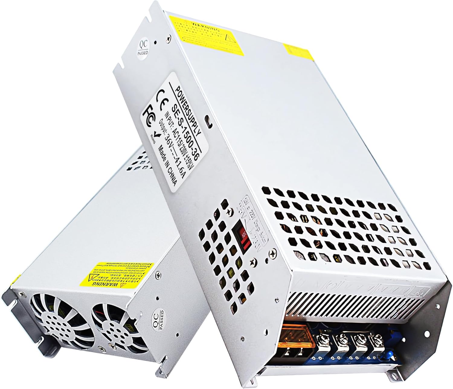 36V 41A 1500W Power Supply AC to DC Converter 110V to 36V Transformer for LED Light Car Stereo Automotive Electronics Industrial Equipment