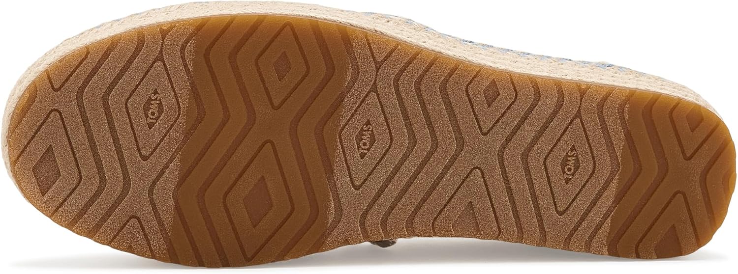 TOMS Women's Valencia Espadrille, Fabric Upper