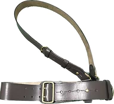 本革 白帯革（たいかく）1号　ストラップ（斜革）付 本革 白帯革（たいかく）1号 ストラップ（斜革）付 ショルダー