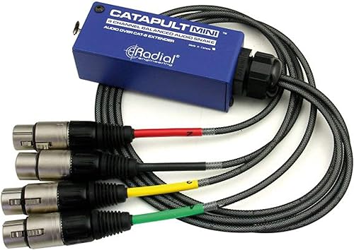 Radial Catapult MINI TX Cat 5 Serpiente de audio