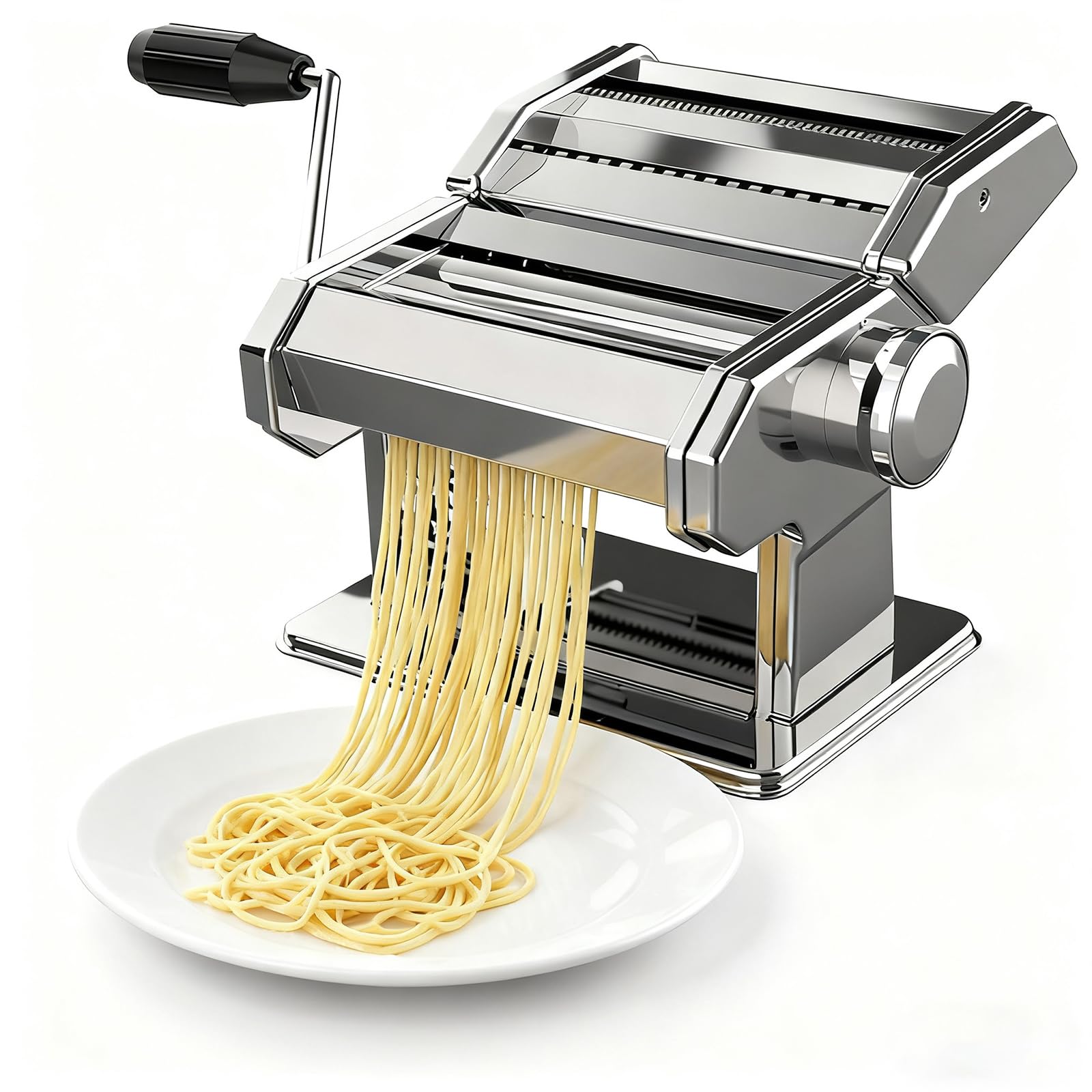 パスタマシン パスタメーカーマシン 手回し式 ステンレス製 自家製麺用 Amazon | 製麺機 パスタマシン 家庭用 手回し版 簡単に麺を作る 2種