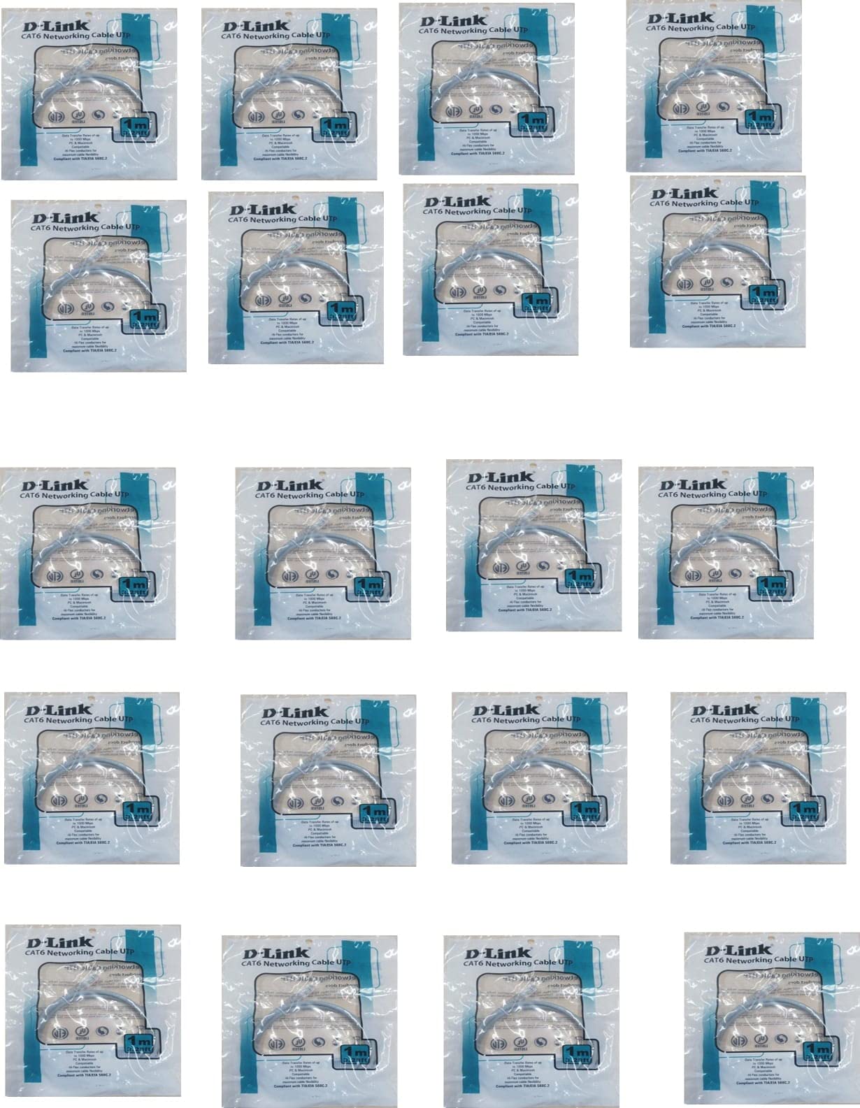 D-Link Patch Cord cat 6, 1 m (Pack of 20) (B09FHX8123) Amazon Price History, Amazon Price Tracker