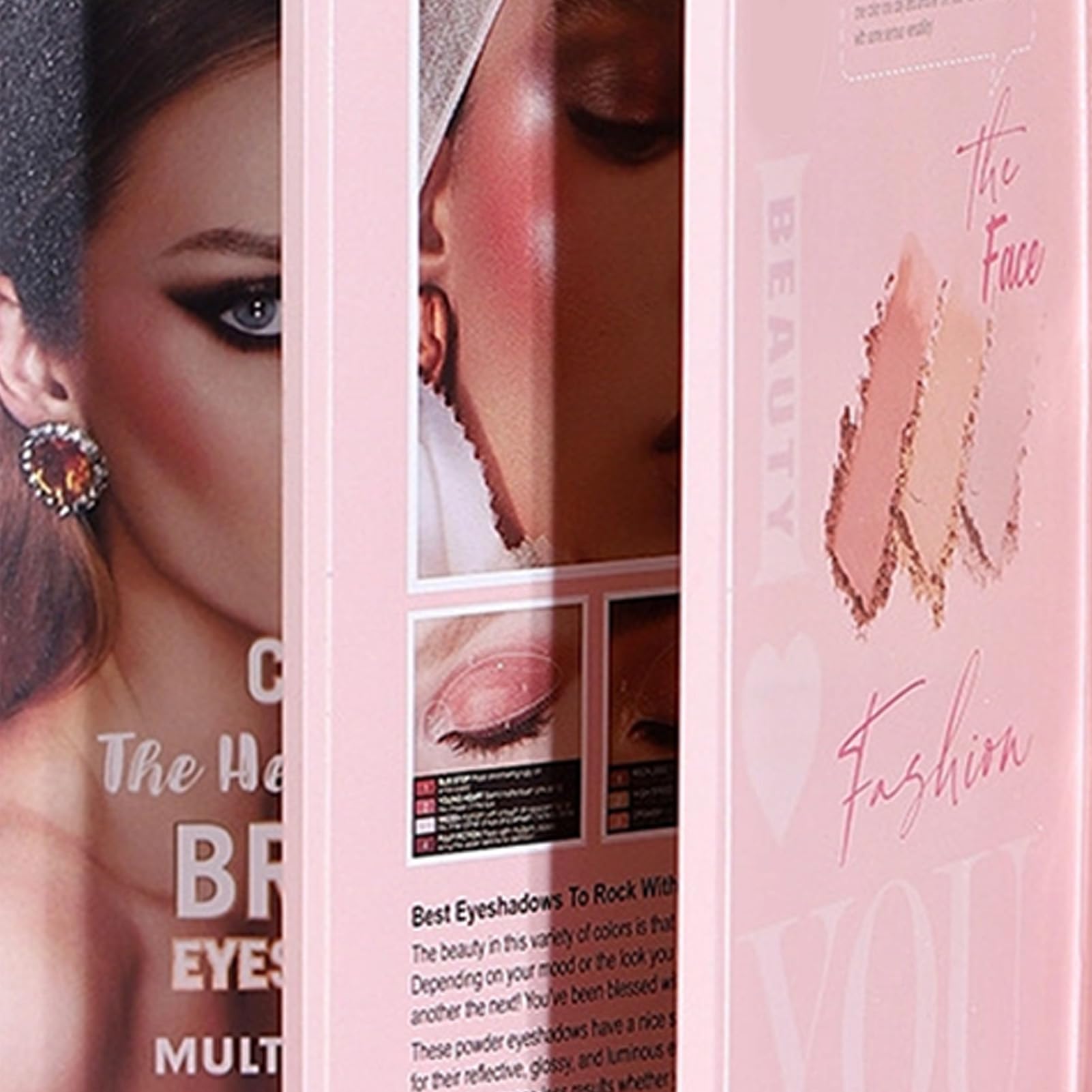 Palette Di Trucco A Libro Da Viaggio per il Trucco del Viso per Donna | Illuminante A Lunga Durata Per Donne Studentesse Universitarie Viaggiatori Principianti Professionisti Amanti della Bellezza