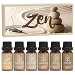 ARVIDSSON Zen Essential Oils Set, Nautal Tranquil Essential Oil for Diffusers for Home - Zen Garden, Lavender Dream, Serene Spa, Citrus Mint, Tranquil Wood, Herbal Chill, Gift for Women