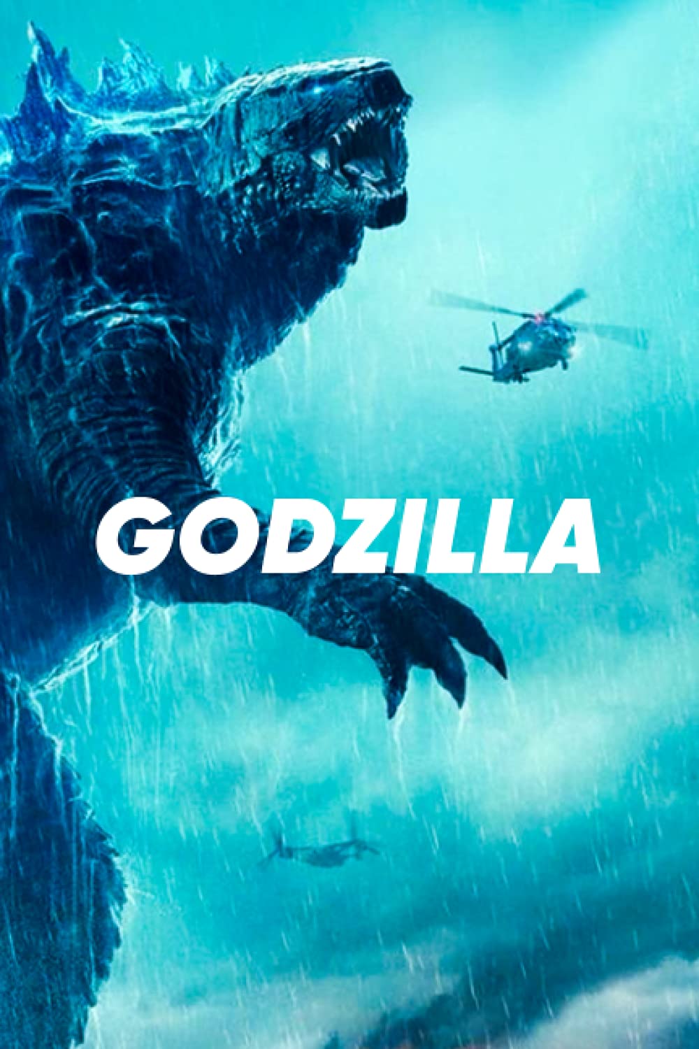 GODZILLA: Notebook / journal Blank Lined Ruled 6x9 120 Pages: GODZILLA