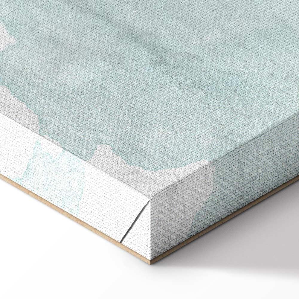 murando - Quadro Acustico Foglie 1 pezzo schiuma acustica Quadri Moderni Camera da Letto Matrimoniale - Stampa su Tela - Pannelli Fonoassorbenti Decorativi - Fonoassorbente Acustiche