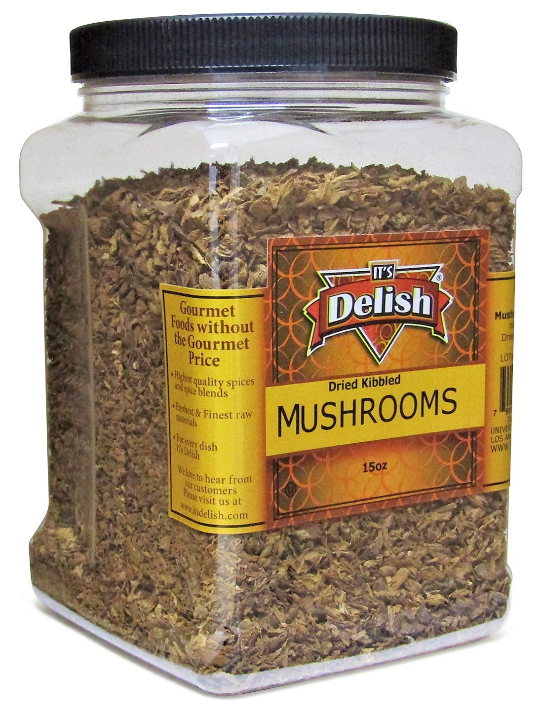 Amazon.com: DLX Dried Mushroom Kibble by Its Delish, 15 Oz Jumbo 