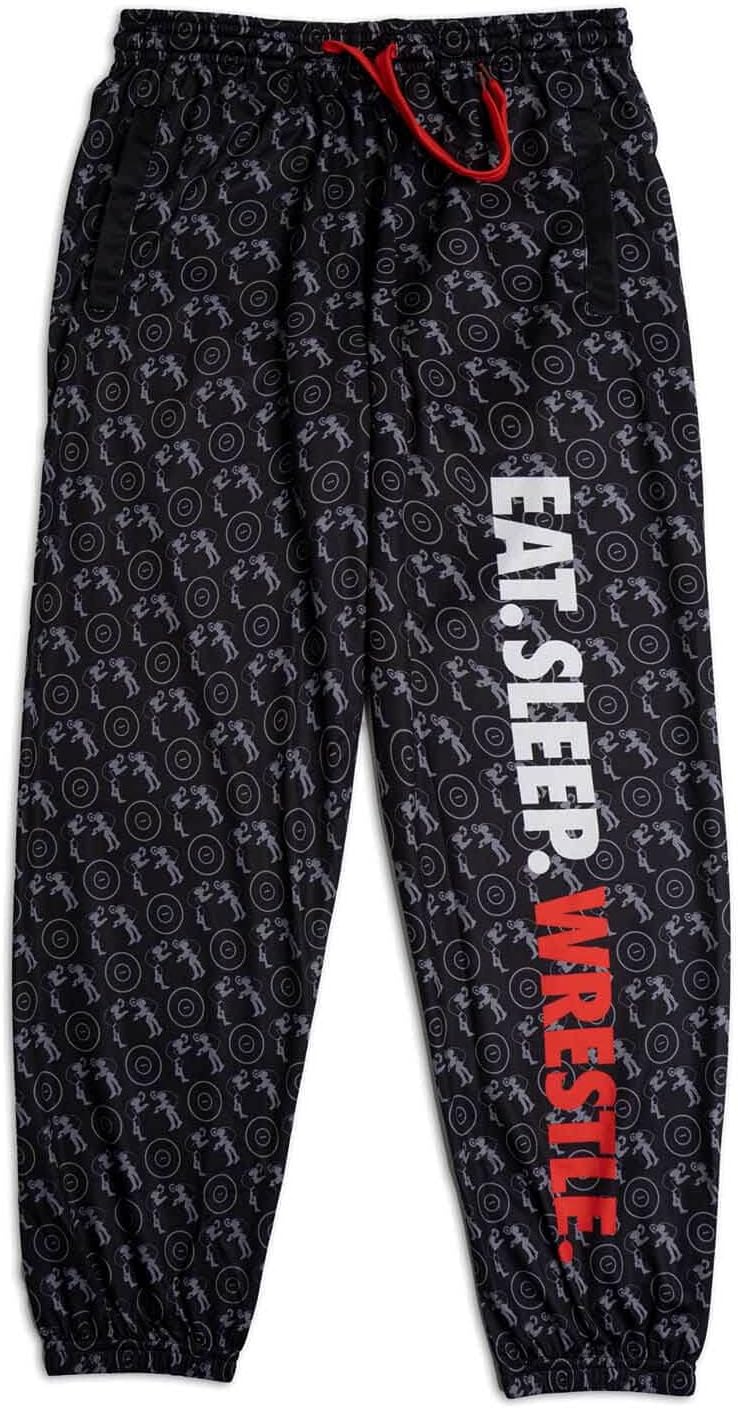 ChalkTalkSPORTS Wrestling Lounge Pants | Eat Sleep Wrestle | Youth and Adult Sizes
