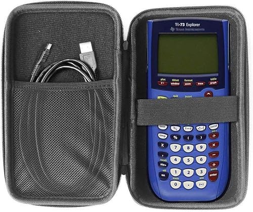 Miniatura 2 de Estuche rígido compatible con calculadora gráfica Texas Instruments TI-73