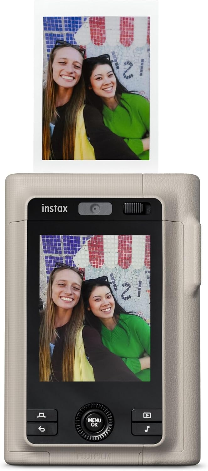 instax mini LiPlay+ Sand Beige, Hybrid Instant Camera