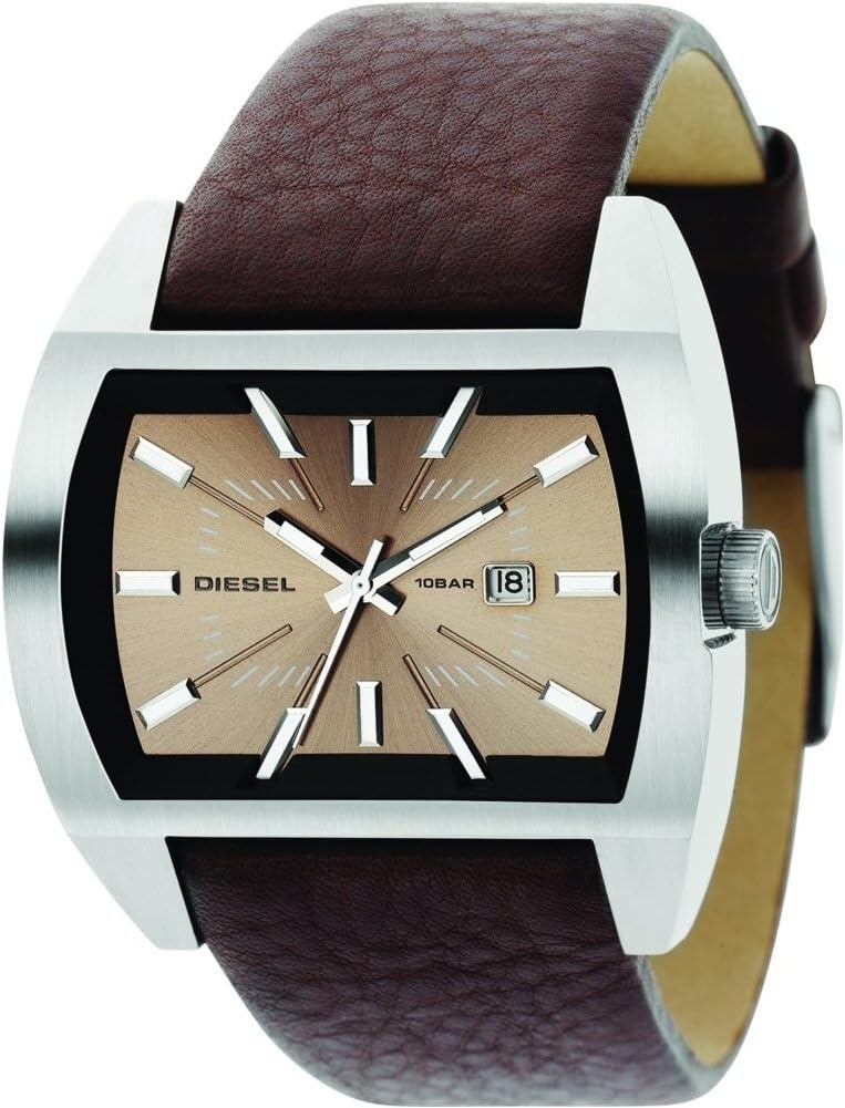 Diesel Watches DZ1114 Not So Basic Basic East/West (Brown)