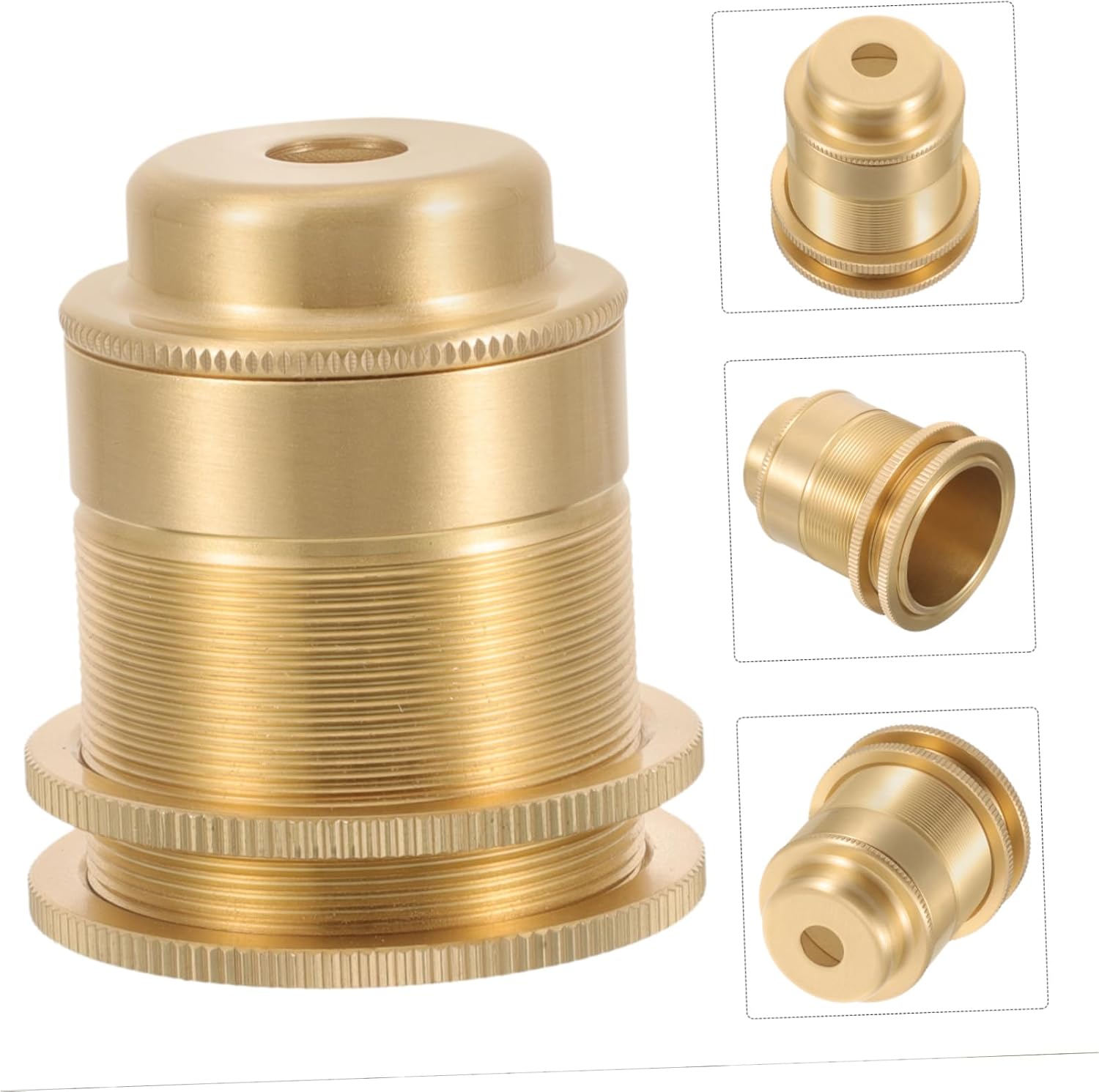 DOITOOL 4pcs Lamp Socket Replacement Chandelier Light Holder Compatible Light Sockets Elegant Design for Home Office Decor Safety Reliability Every Application