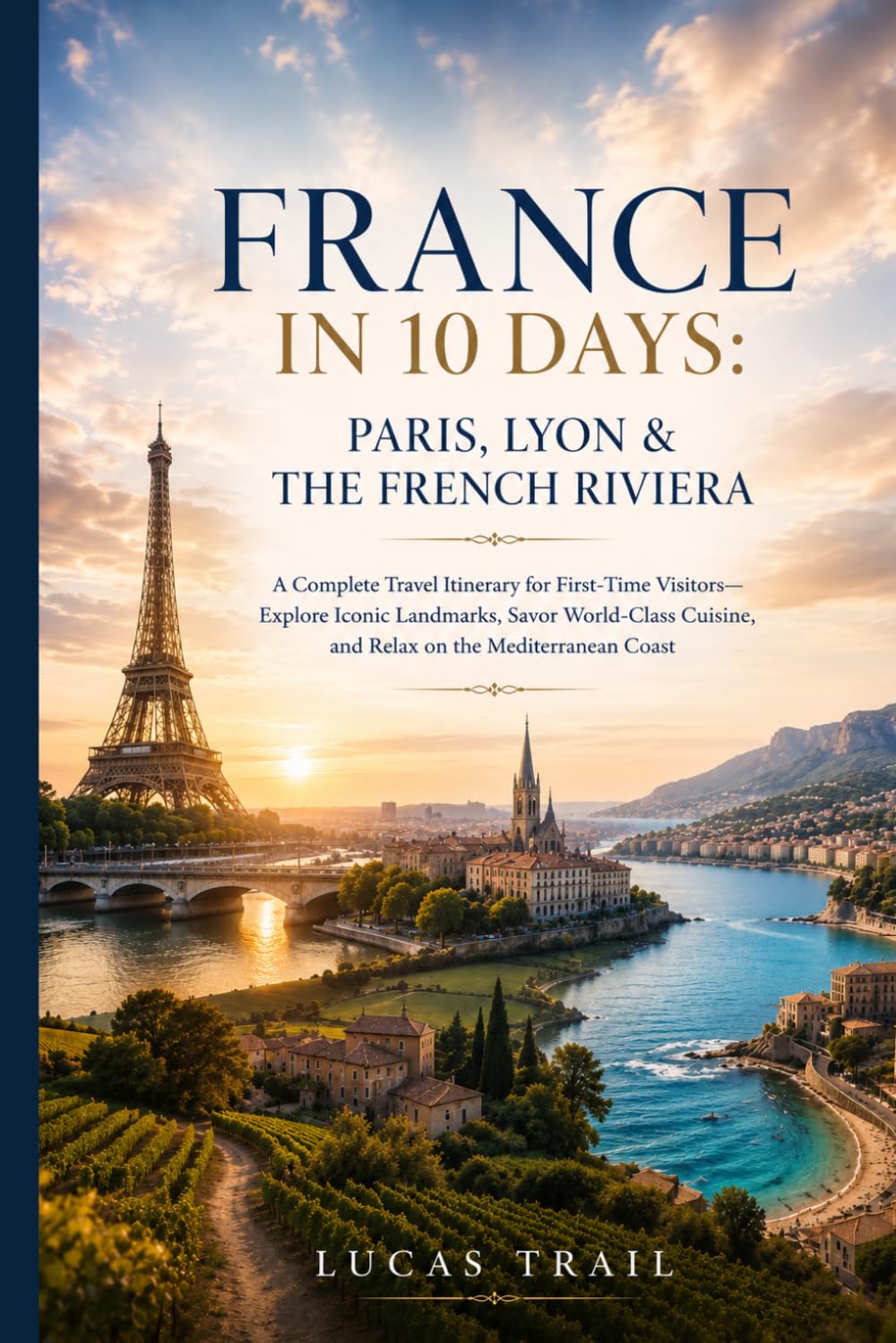 France in 10 Days: Paris, Lyon & the French Riviera: A Complete Travel Itinerary for First-Time Visitors—Explore Iconic Landmarks, Savor World-Class Cuisine, and Relax on the Mediterranean Coast