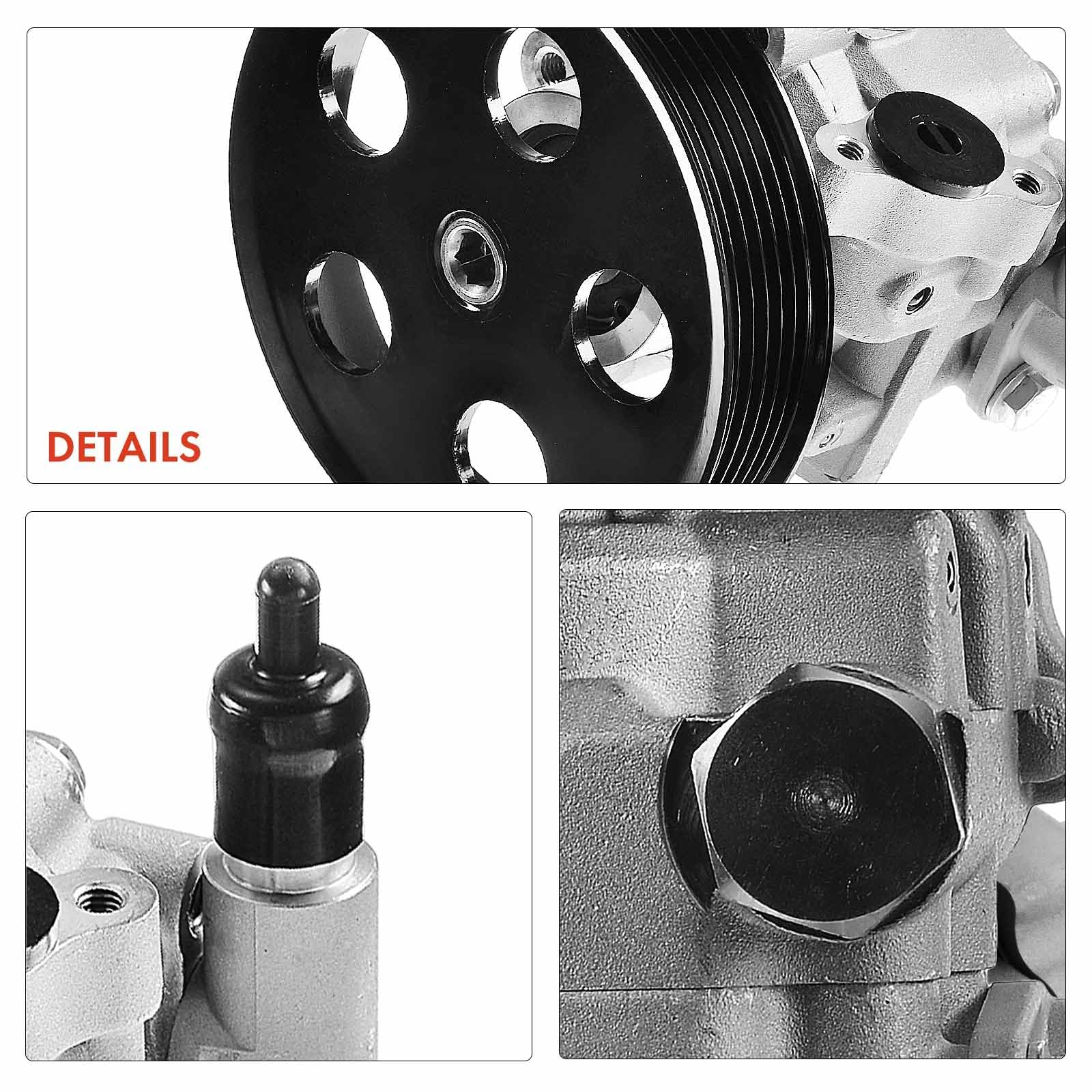 Frankberg Servopumpe Hydraulikpumpe Lenkung Kompatibel mit A4 8K2 B8 1.8L 2.0L 2007-2015 A4 Allroad 8KH B8 2.0L 2009-2016 A4 Avant 8K5 B8 1.8L 2.0L 2007-2015 Replace# 8K0145153F
