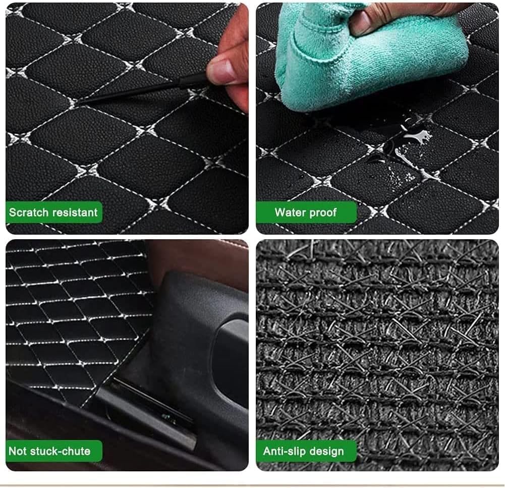 Tailored Black Floor Mats For BMW 6 Series F12 F13 – 4-Piece Carpet/Velour Set From ER56 Design