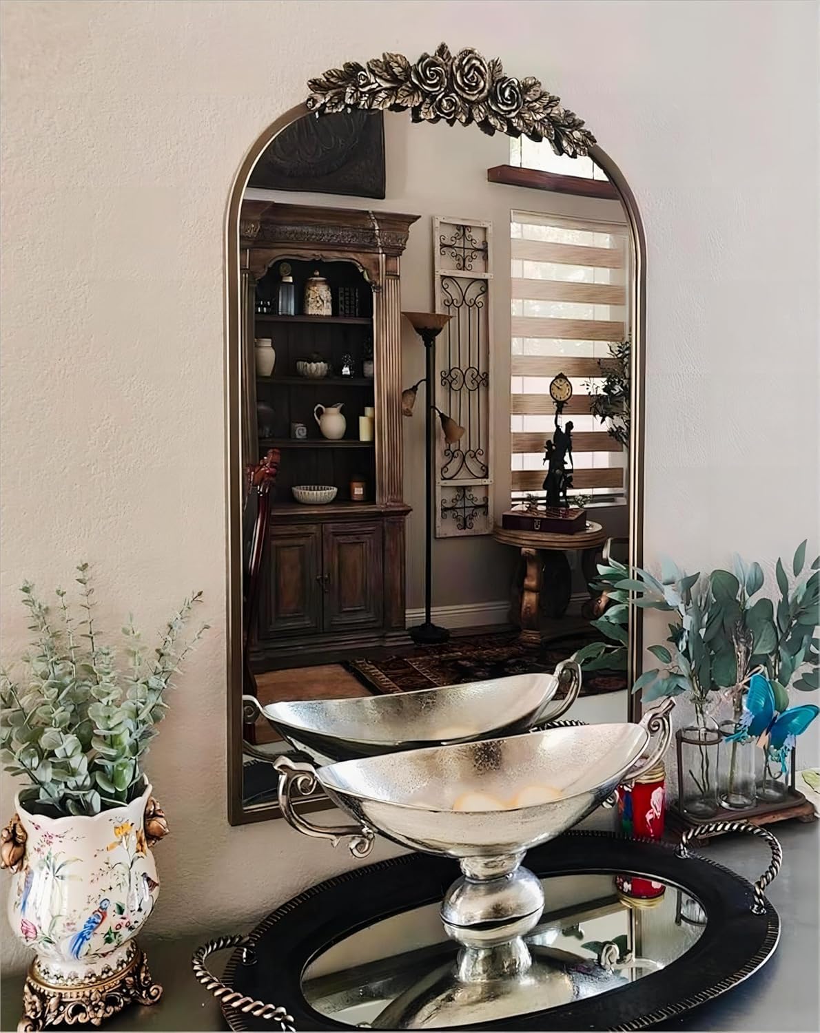 Amazon.co.jp: Artloge 壁掛け鏡 ウォール ミラー おしゃれ バスルーム