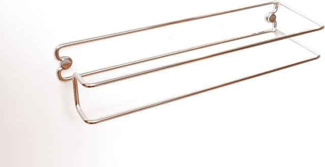 Plew Plew - Kitchen Roll Holder Under Cabinet Stainless Steel Paper Towel Wall Mounted Rack Pantry
