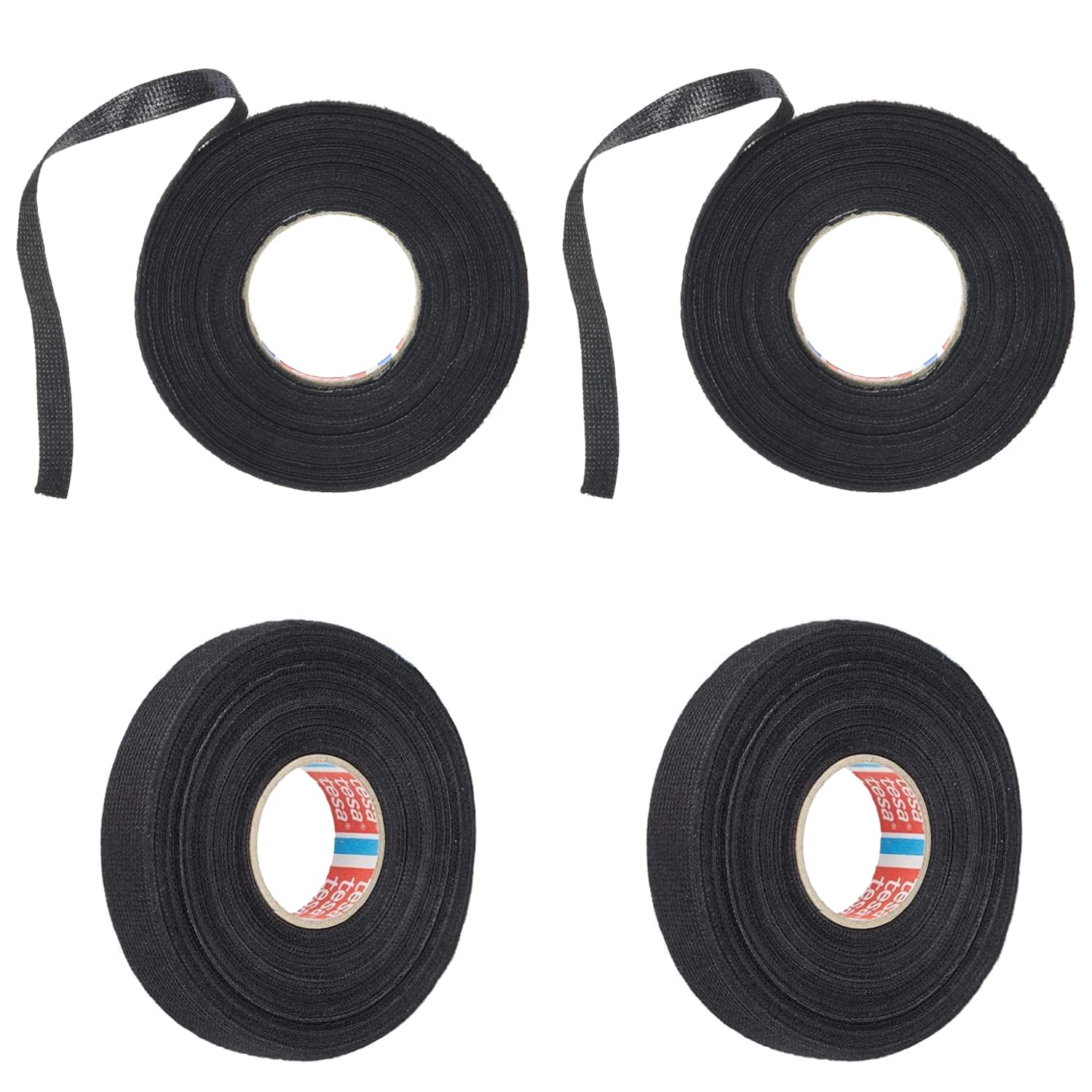 Harness Tape 4 Rolls Automotive Wiring Harness Tape Insulating Wire Harness Tape Loom Cloth
