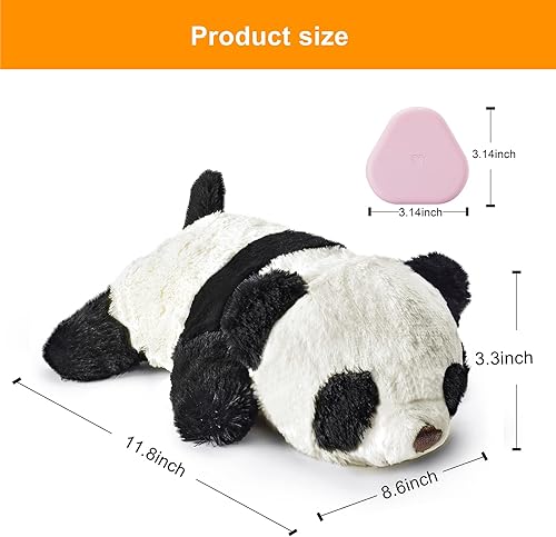 Miniatura 7 de Heartbeat Puppy Toy Heartbeat Stuffed Animals for Pet Anxiety Relief and Calming Aid, Dog Anxiety Toys for Puppy Comfort Cuddle Sleep Aid, Puppy