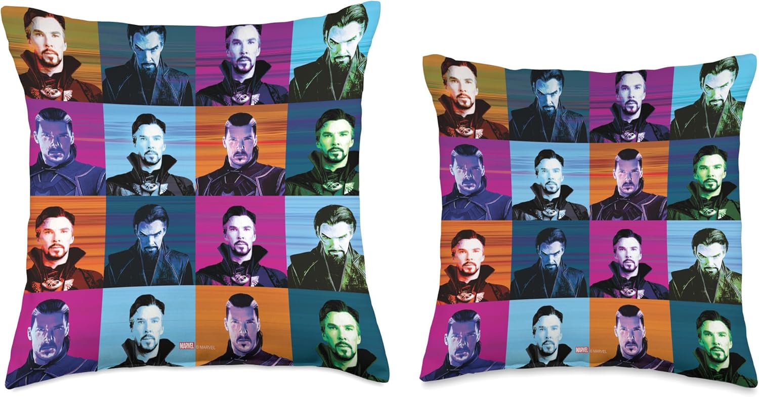 Doctor Strange in the Multiverse of Madness Expressions Throw Pillow