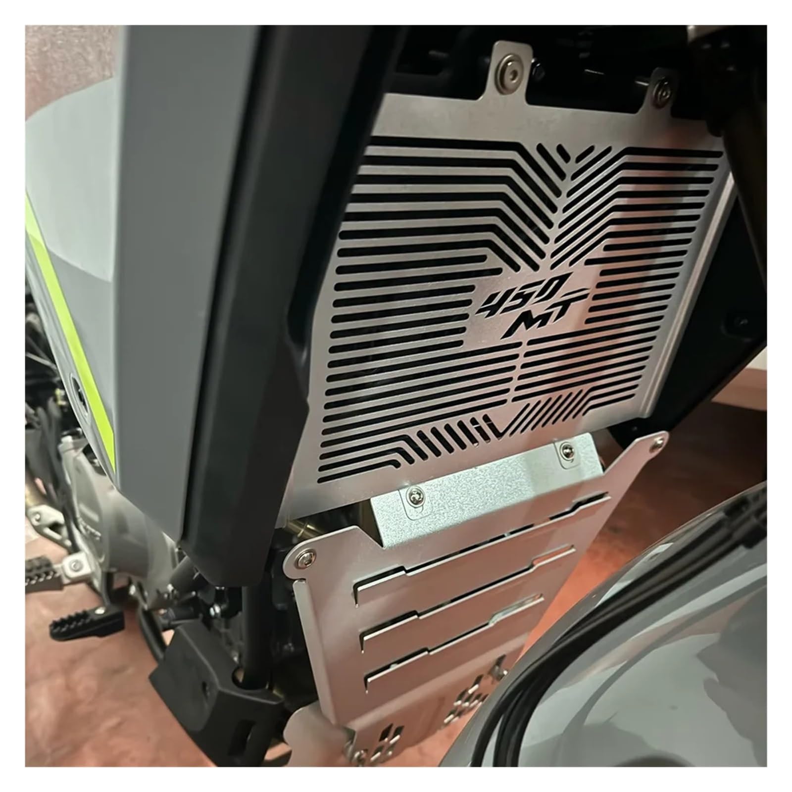 Moto Griglia Radiatore Protezione Per Per CF MOTO 450MT MT 450 MT 2024 2025 MT450 Scudo Anteriore Copertura Del Motore Ventola Di Protezione Griglia Del Radiatore Protezione Di Protezione
