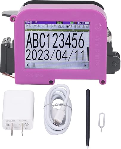 Impresora de mano, codificador de inyección de tinta portátil, impresora de inyección de tinta portátil, mini impresora de bolsillo, codificador de
